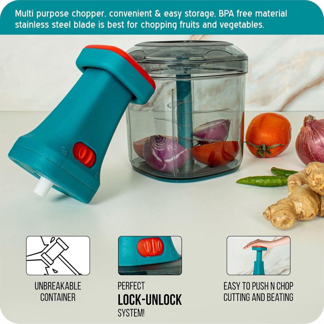 Manual Hand Press Push Chopper