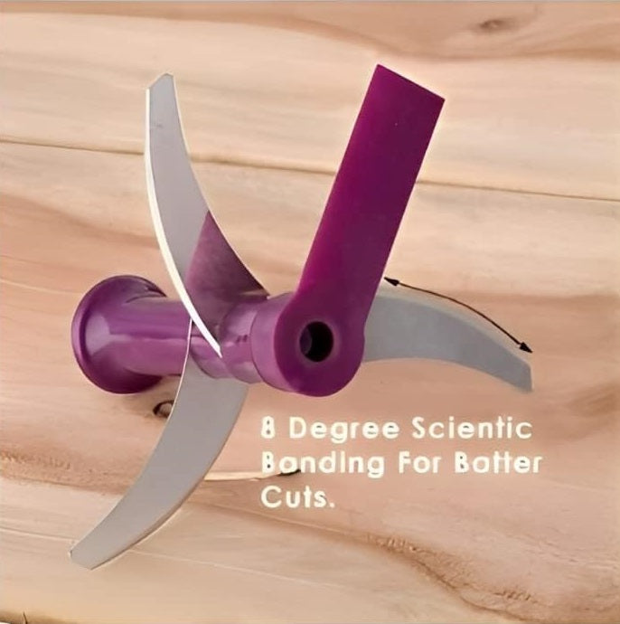 Manual Hand Press Push Vegetables Chopper 750ml