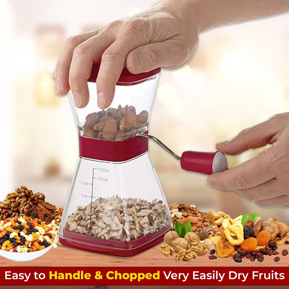 Manual Smart Chopper Stainless Steel Blades – Blluex
