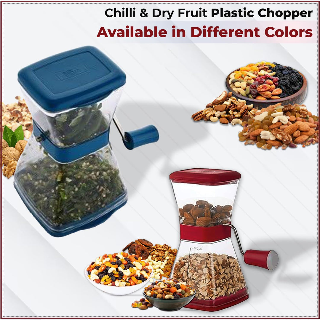 Manual Smart Chopper Stainless Steel Blades