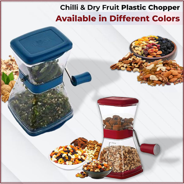Manual Smart Chopper Stainless Steel Blades