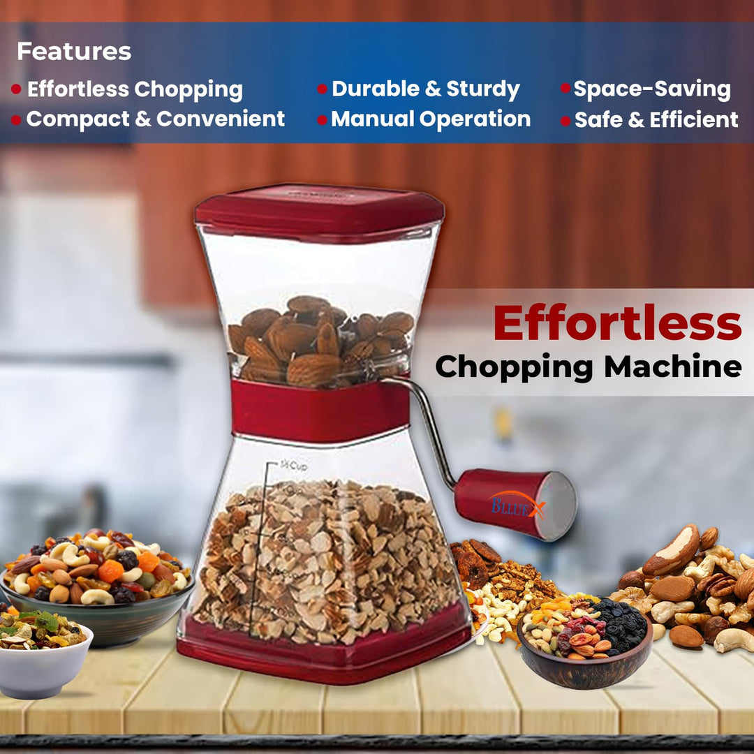 Manual Smart Chopper Stainless Steel Blades