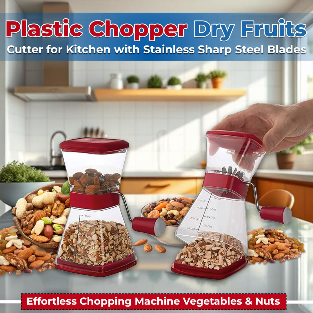 Manual Smart Chopper Stainless Steel Blades