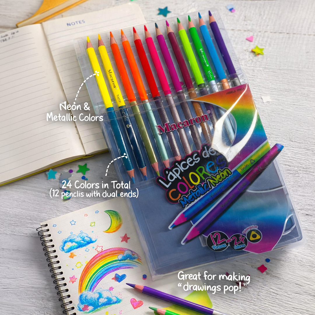 Color Shine Duo Pencils