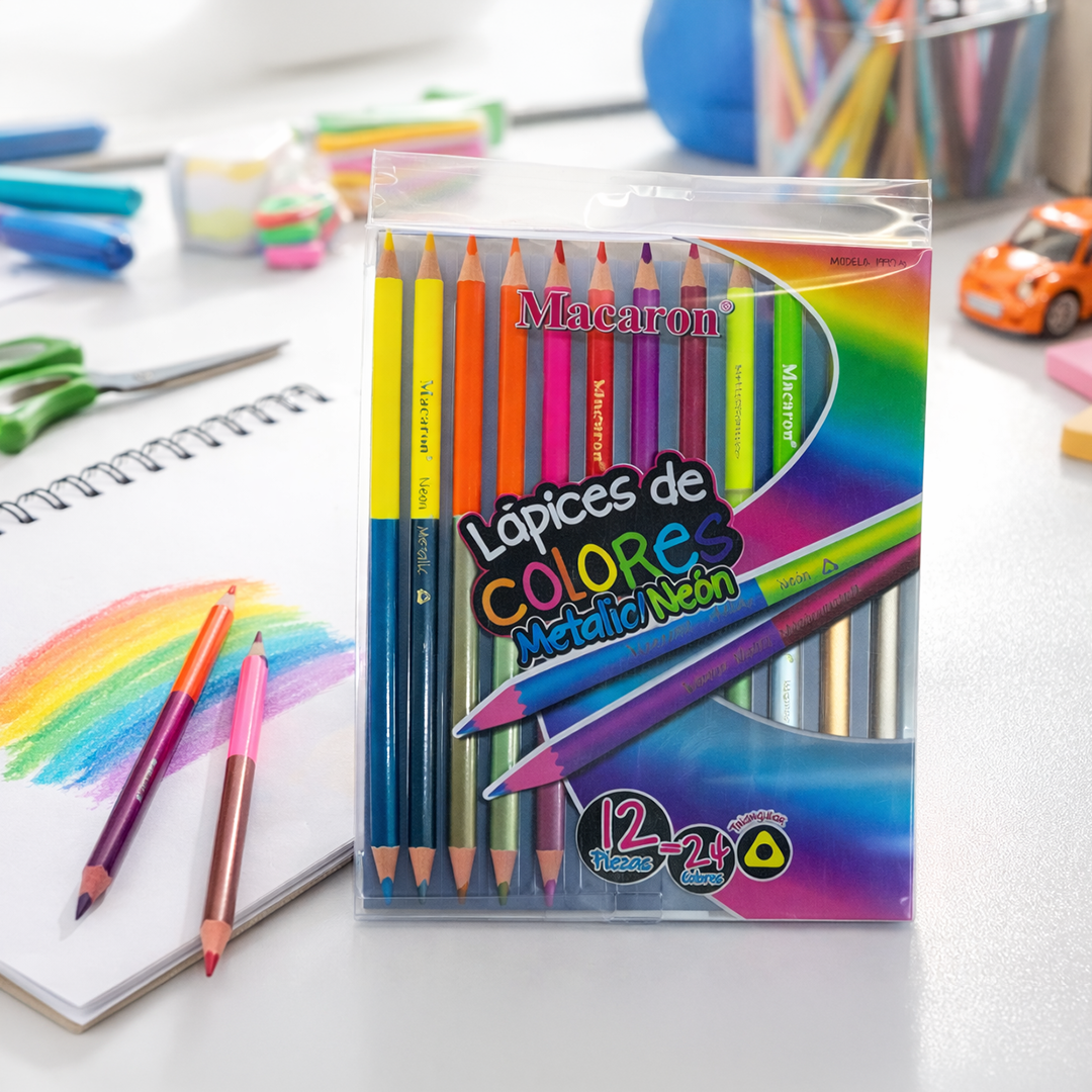 Color Shine Duo Pencils