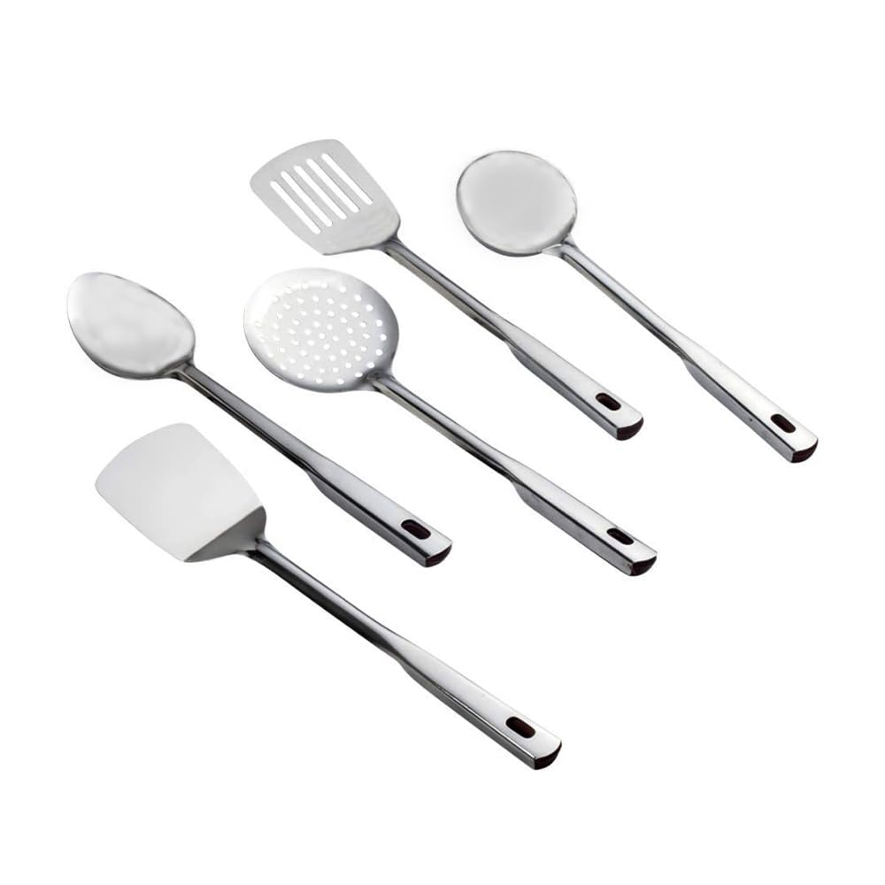 Premium Stainless Steel Cooking and Serving Set