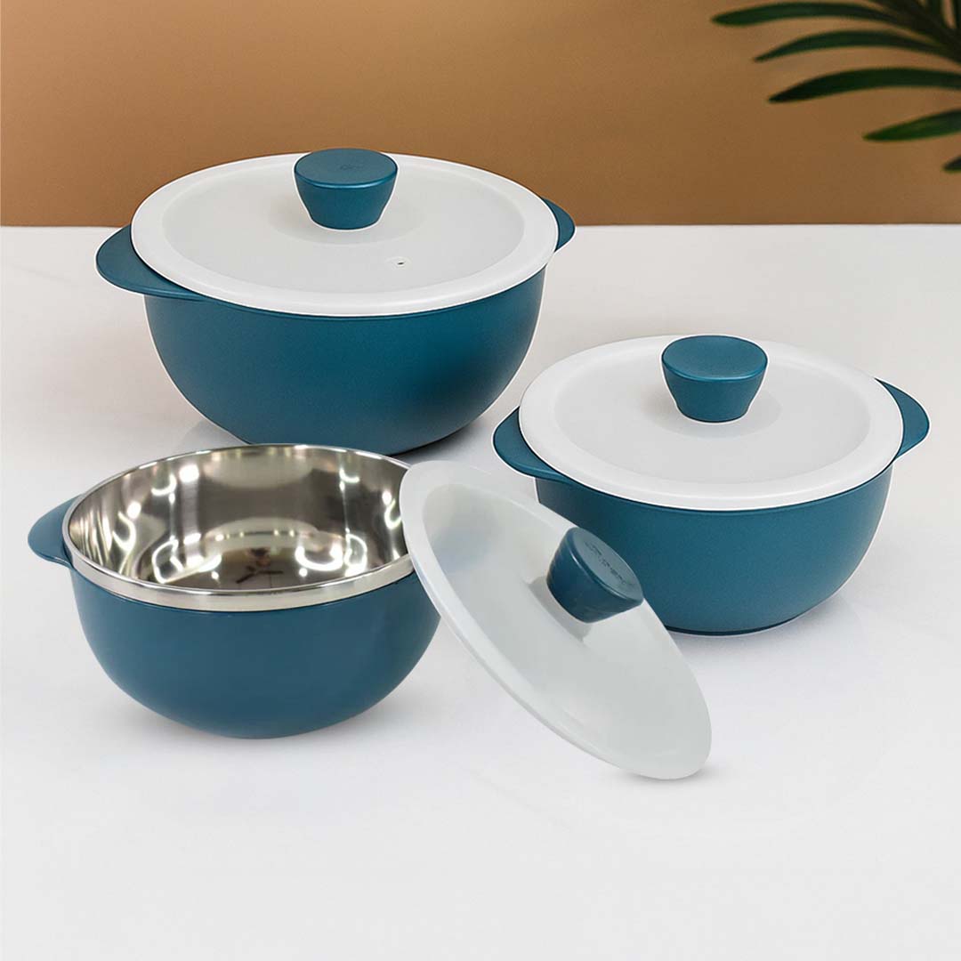 Premium Microwave Safe Bowls with Lids