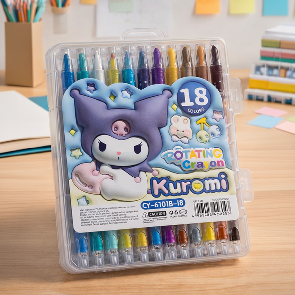 Color Pop 18 – Twist Crayon Set