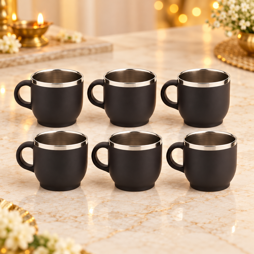 Double Wall Tea and Coffee Mugs