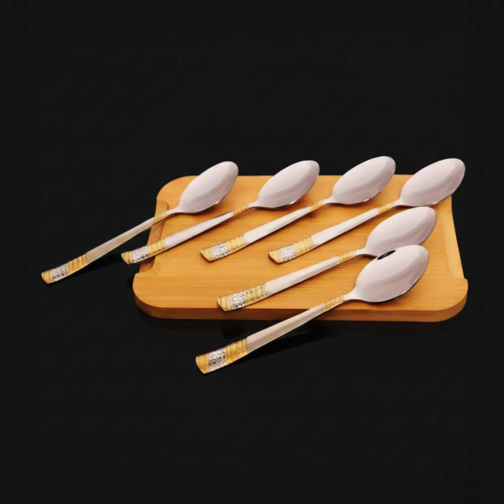 Golden Shine Stainless Steel Spoons