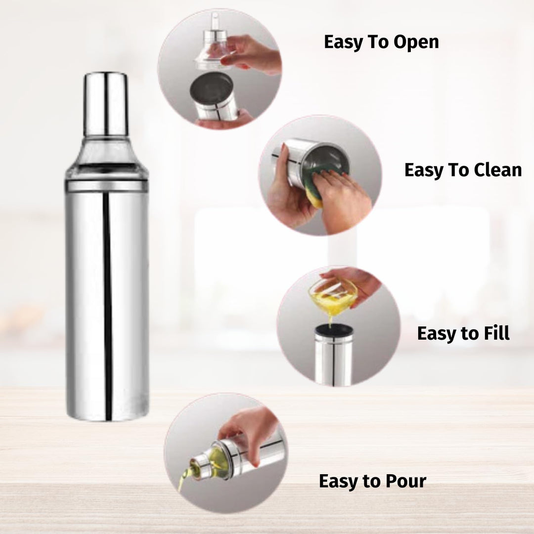 Stainless Steel Cooking Oil dispenser bottle