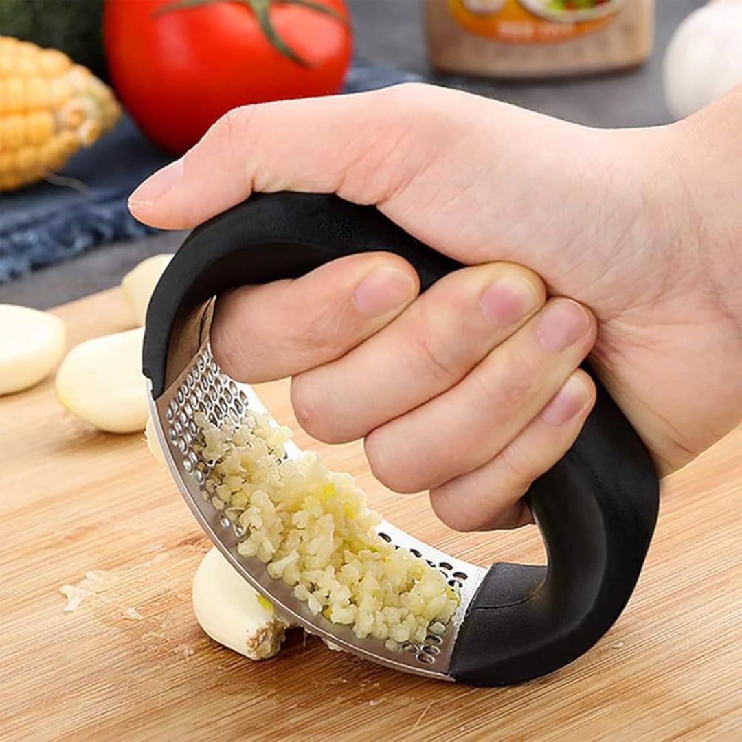 Stainless Steel Manual Garlic Crusher