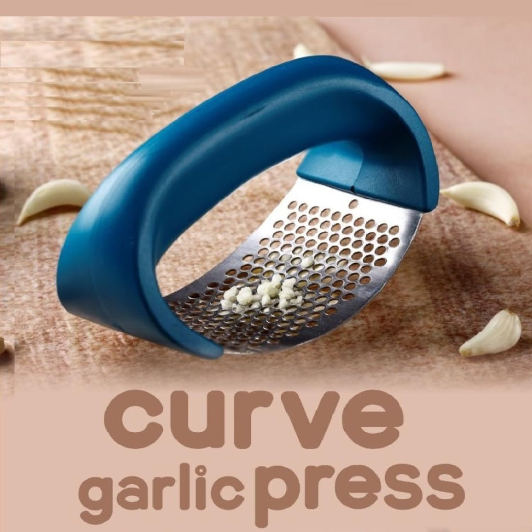 Stainless Steel Manual Garlic Crusher
