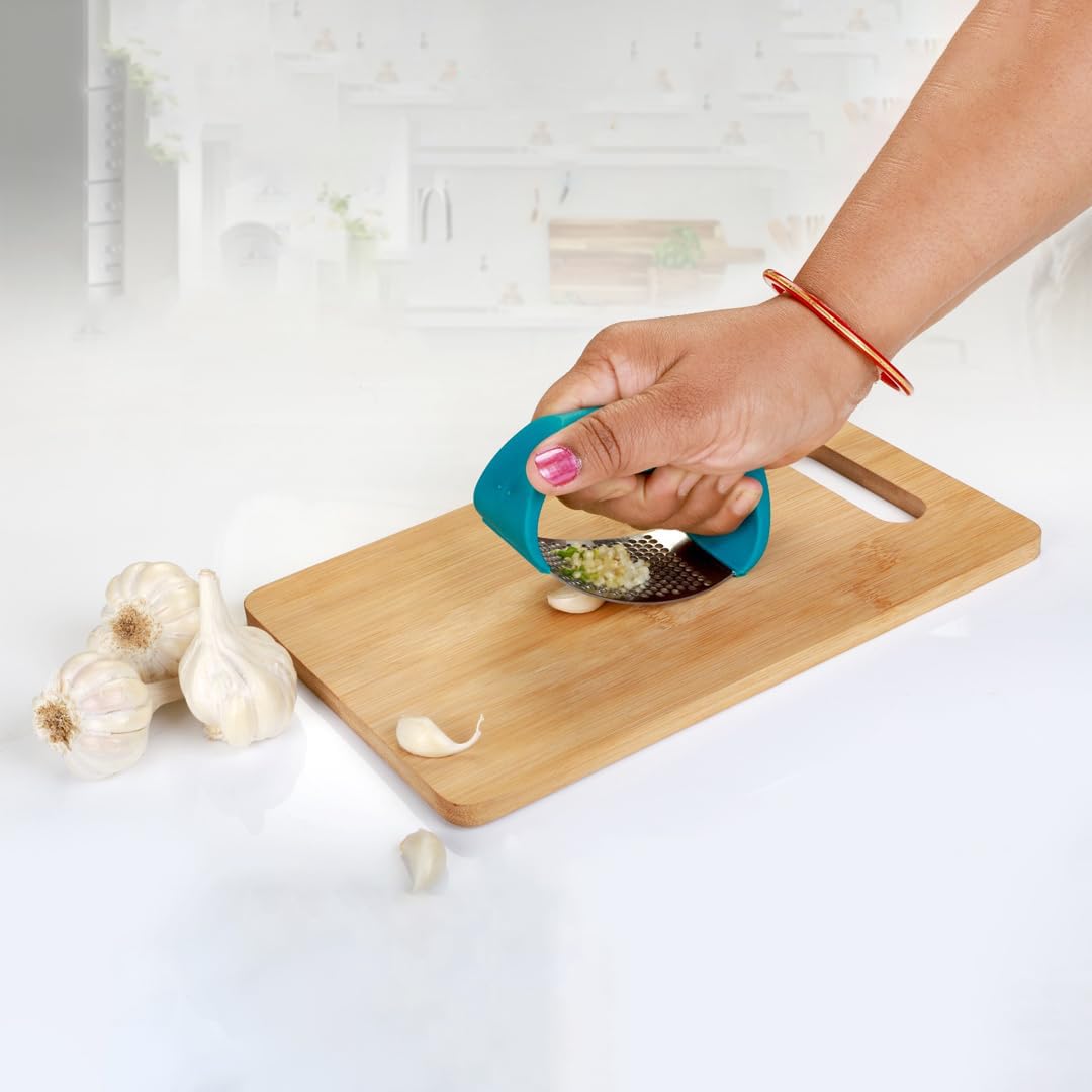 Stainless Steel Manual Garlic Crusher