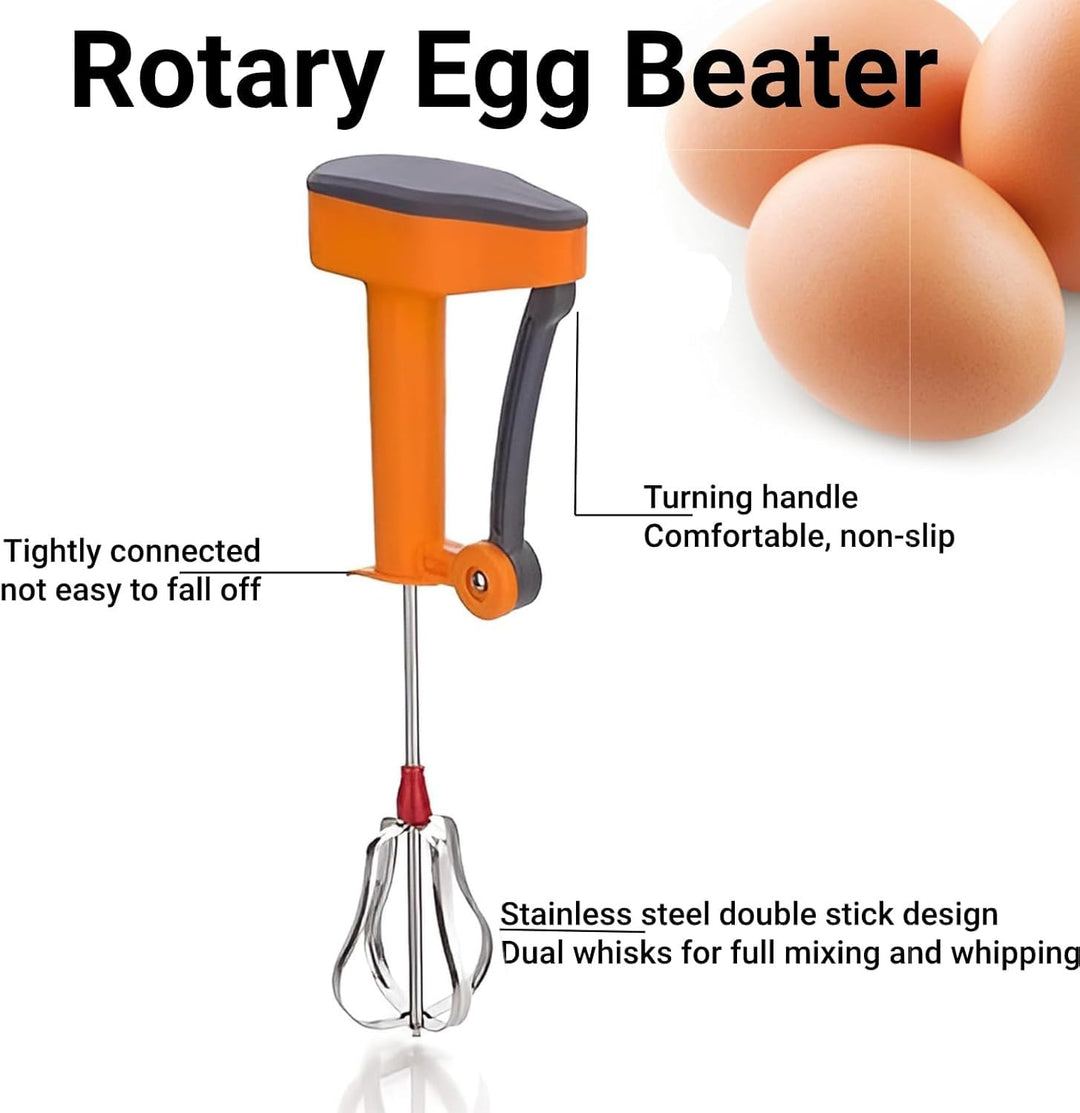 Stainless Steel Manual Hand Blender
