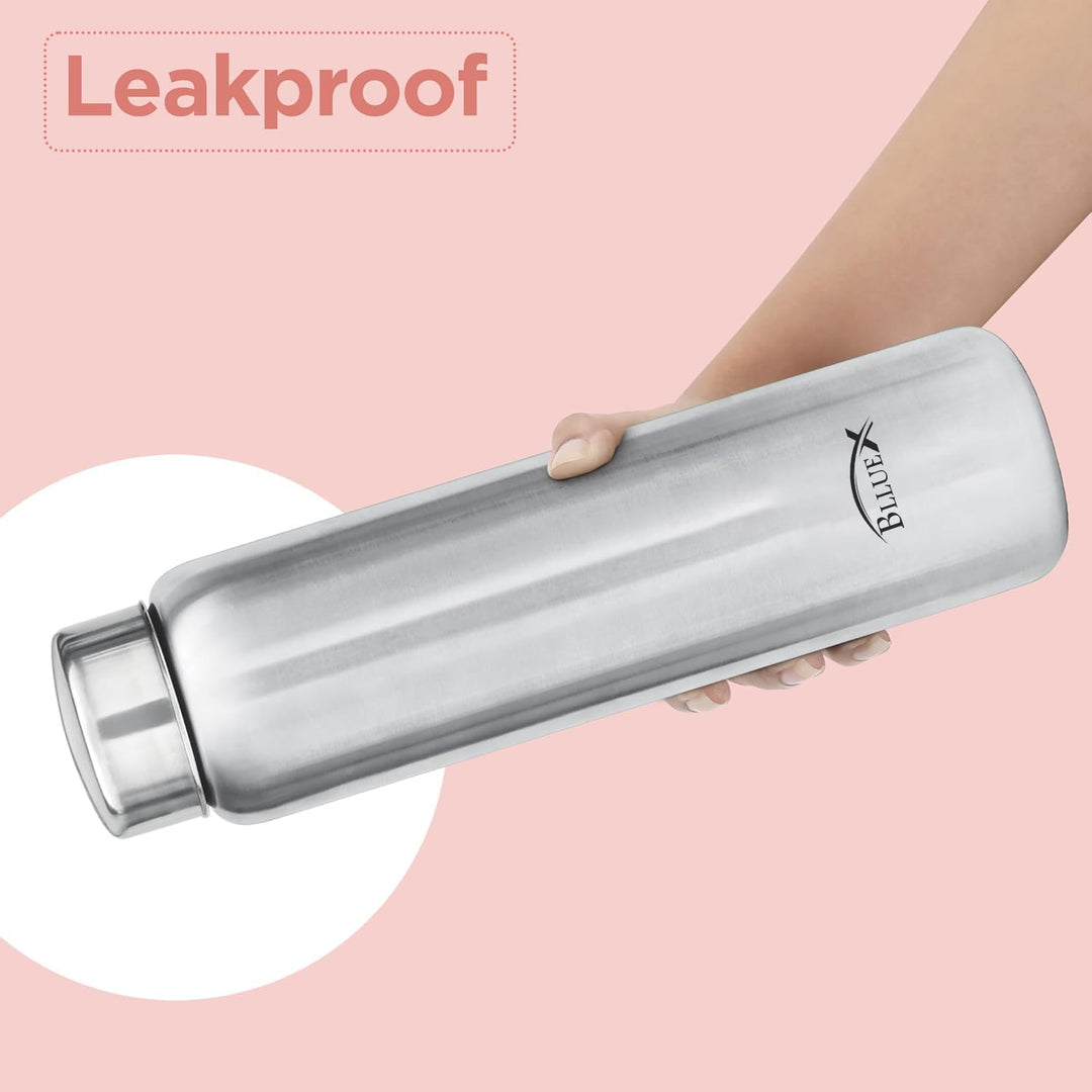 Stainless Steel Single Wall Water Bottle 1000ml