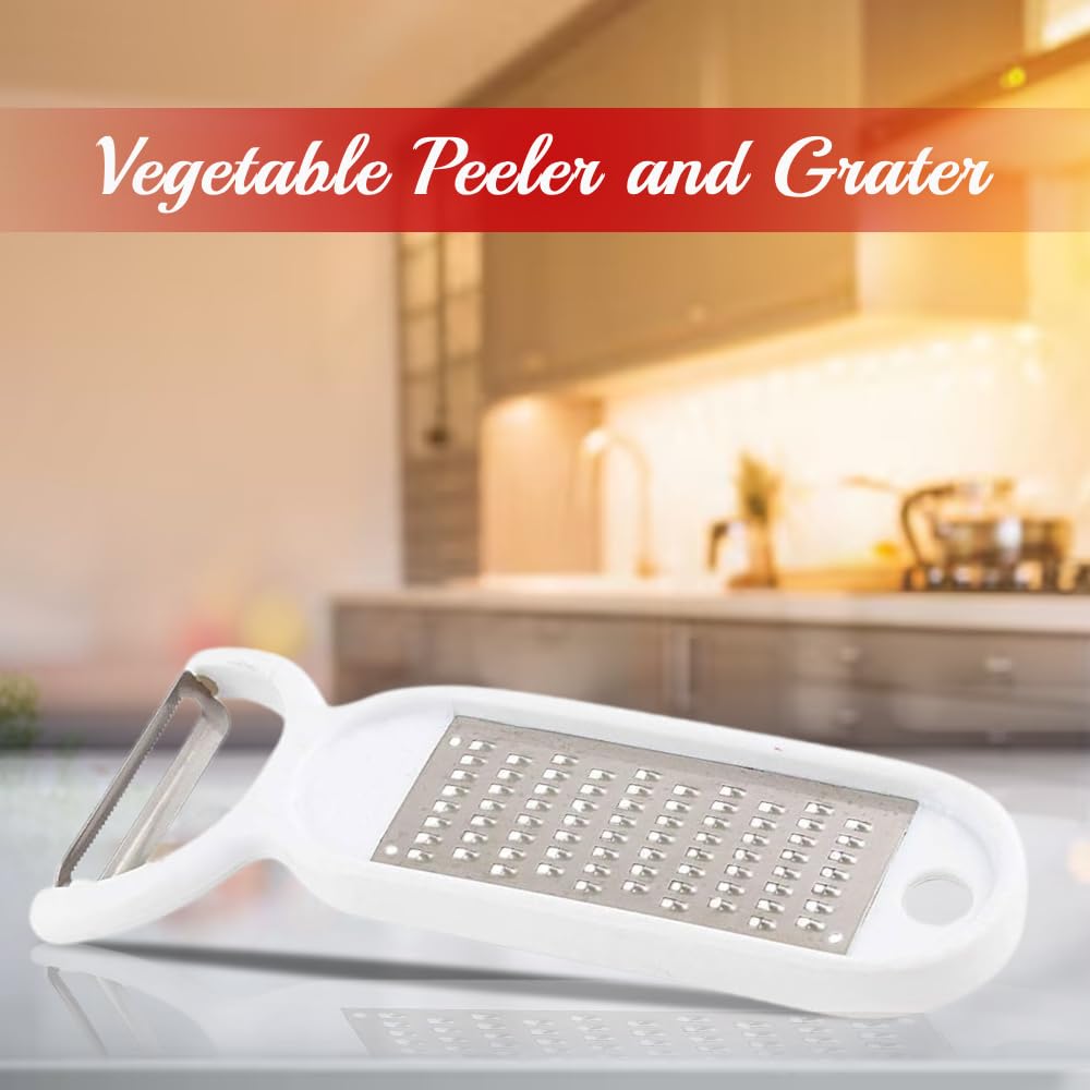 Stainless Steel Vegetable Peeler and Grater 2in1