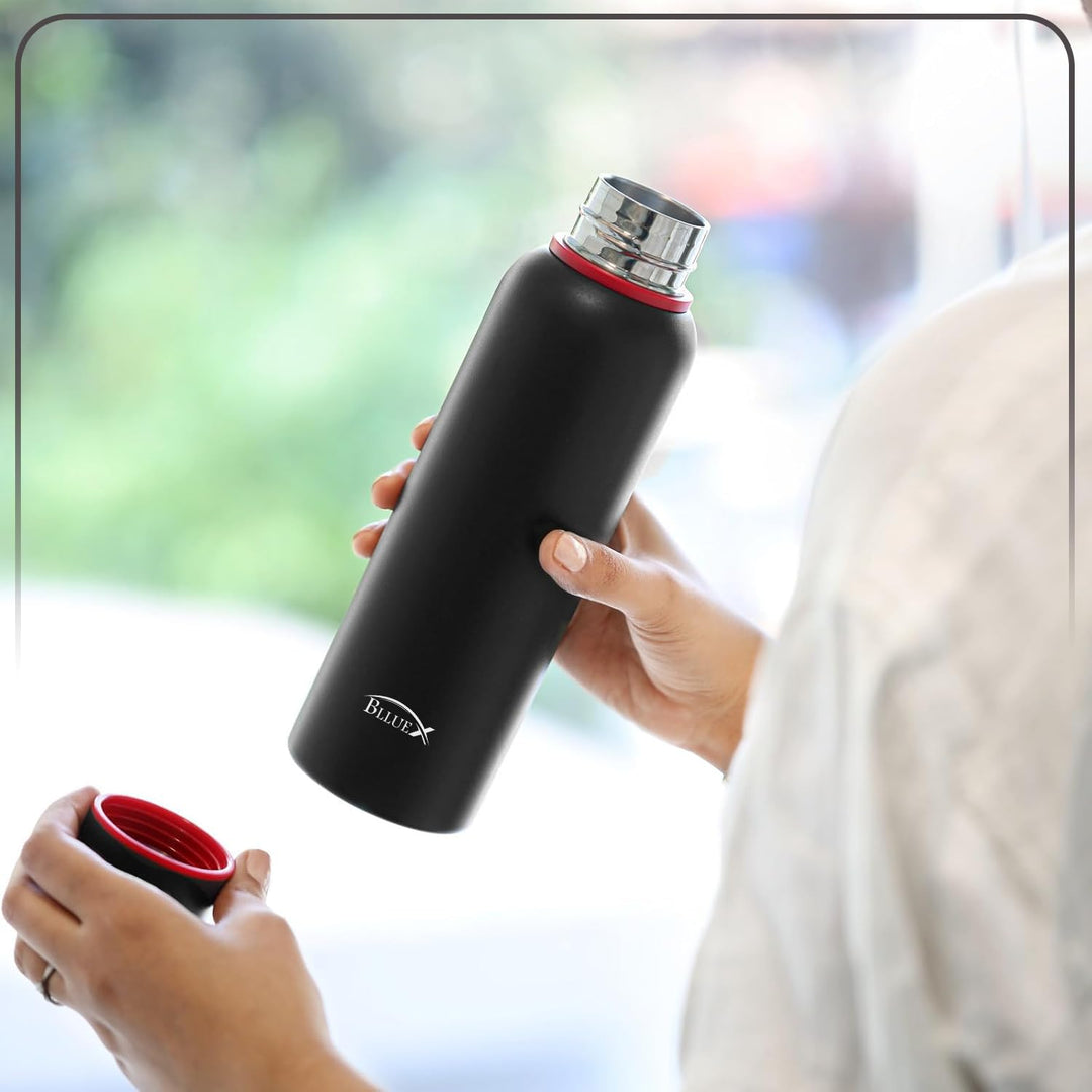 Stainless Steel Water Bottle Black