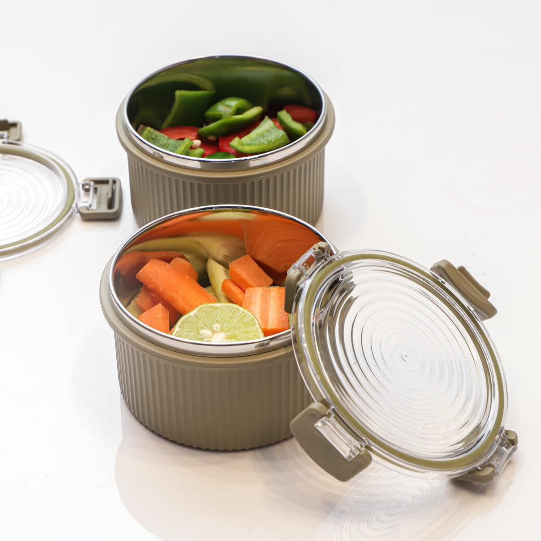 Stylish Stackable Snack Containers