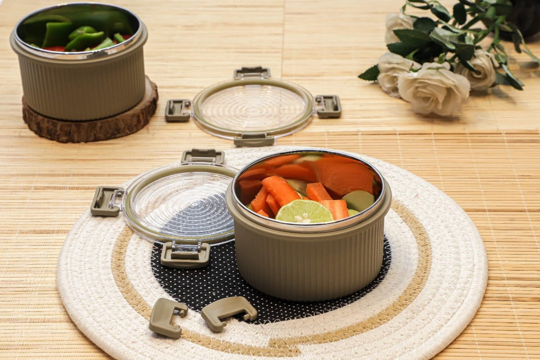Stylish Stackable Snack Containers