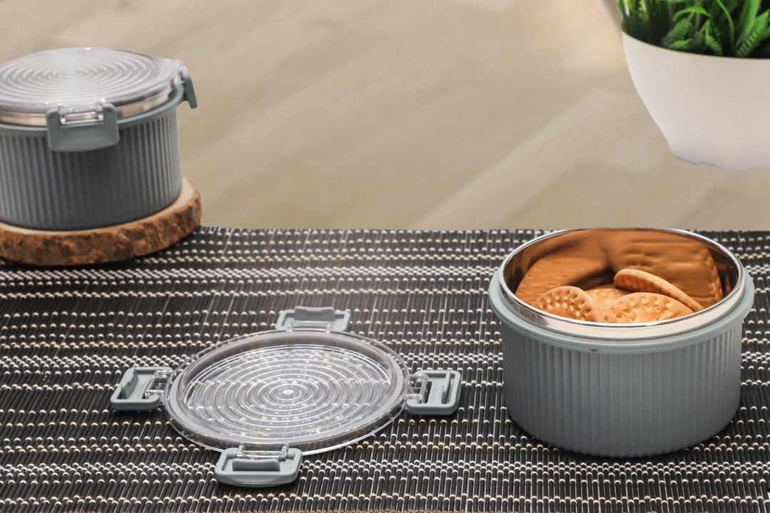 Stylish Stackable Snack Containers