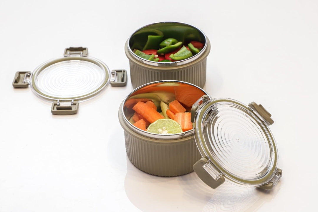 Stylish Stackable Snack Containers