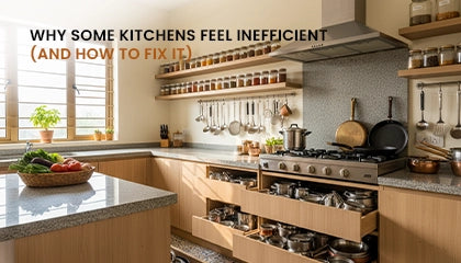 Why Some Kitchens Feel Inefficient (And How to Fix It)
