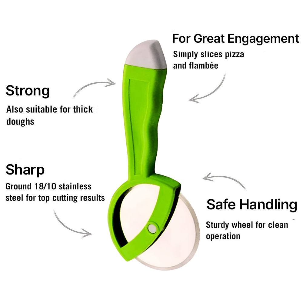 Pizza Cutter Stainless Steel Blade with Platic Body