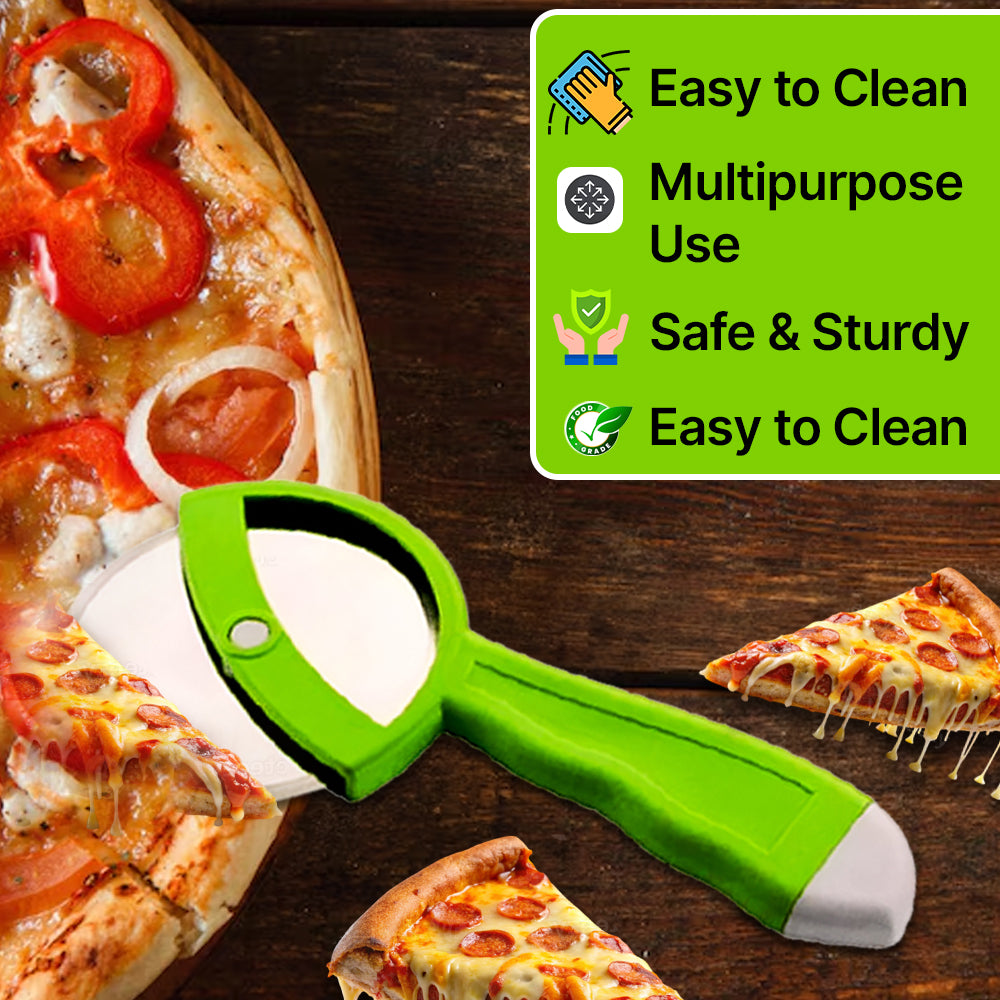 Pizza Cutter Stainless Steel Blade with Platic Body