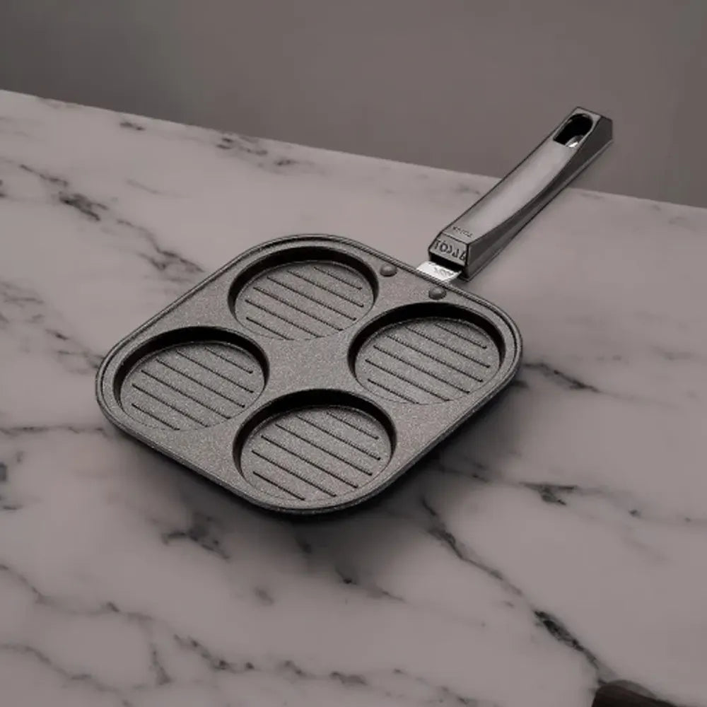 Non-Stick 4 Cavity Aluminium Uttapam Maker
