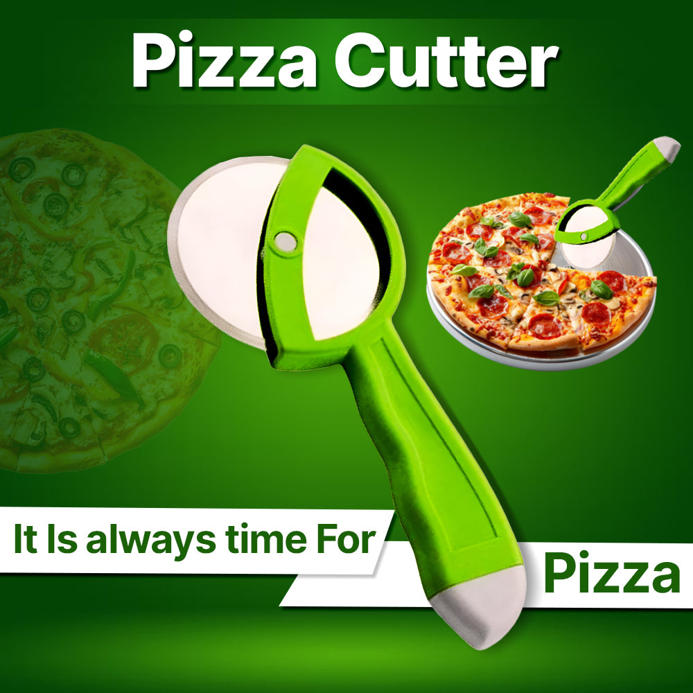 Pizza Cutter Stainless Steel Blade with Platic Body