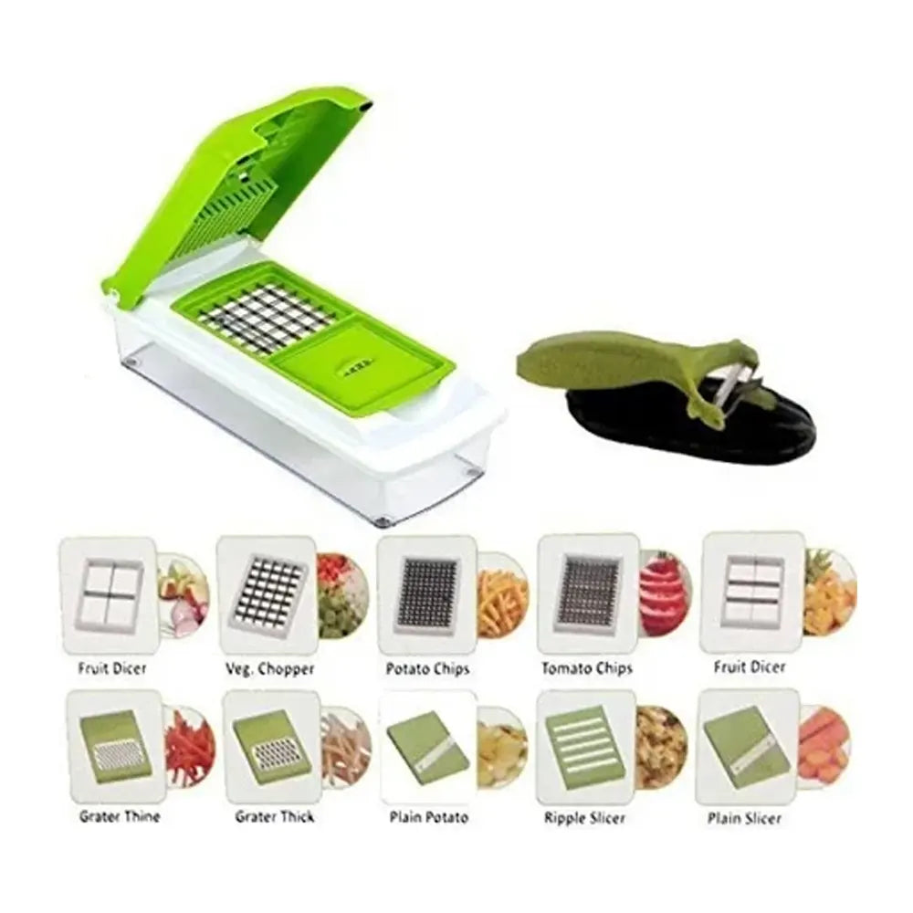 11 In 1 Plastic Vegetable And Fruit Chopper