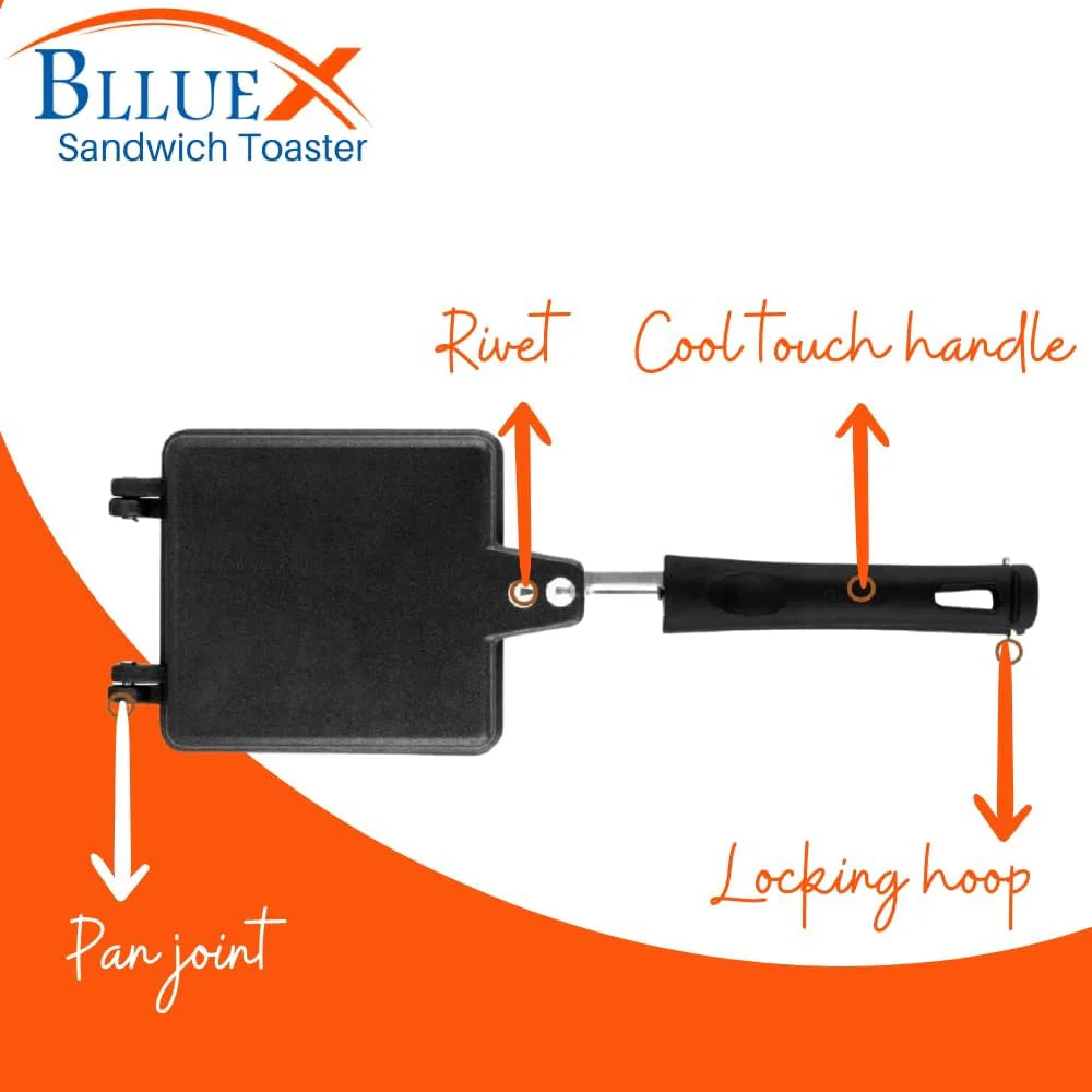 4 Cuts Non-Stick Grill Sandwich Maker